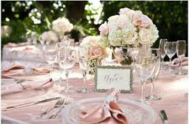 deco table rose poudre